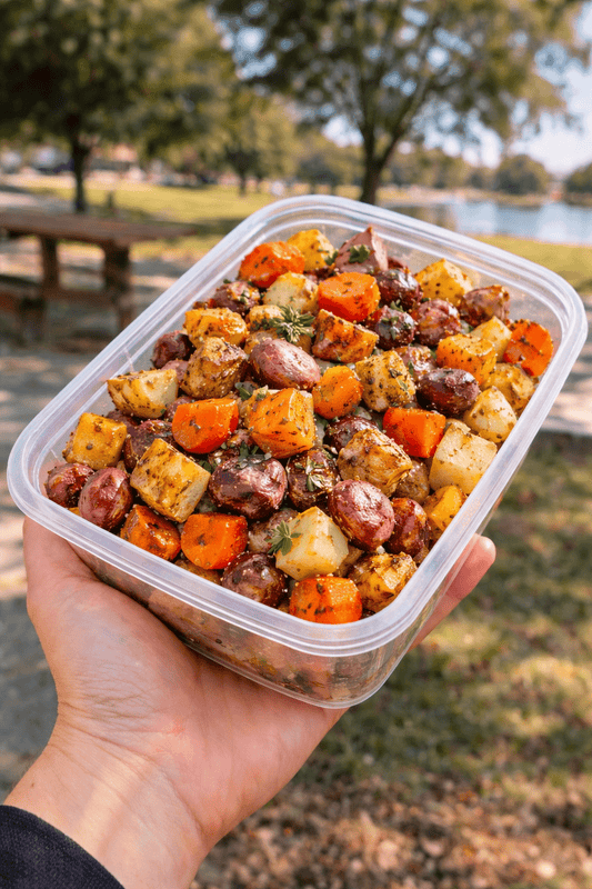 Roasted Root Vegetables - Last Summer Catering