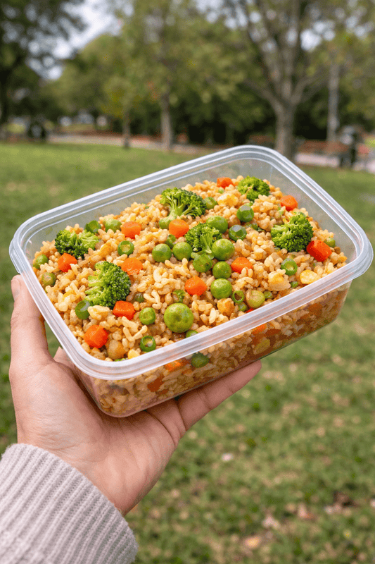 Vegetable Fried Rice - Last Summer Catering