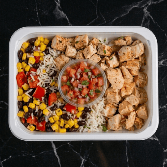 Chicken Burrito Bowl - Last Summer Catering