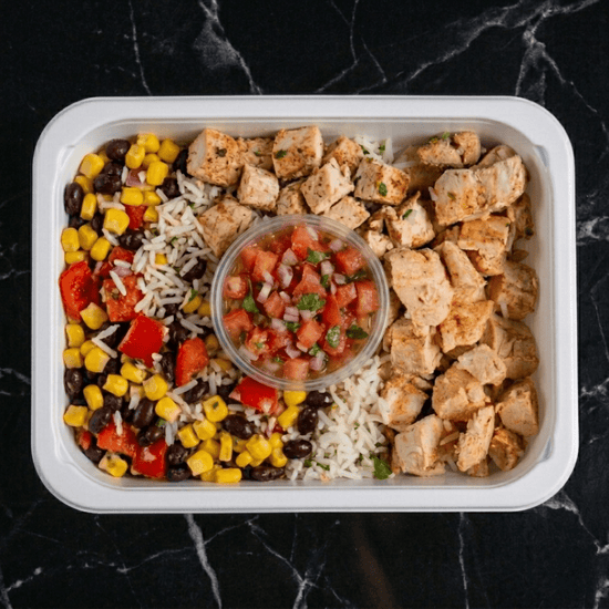 Chicken Burrito Bowl - Last Summer Catering