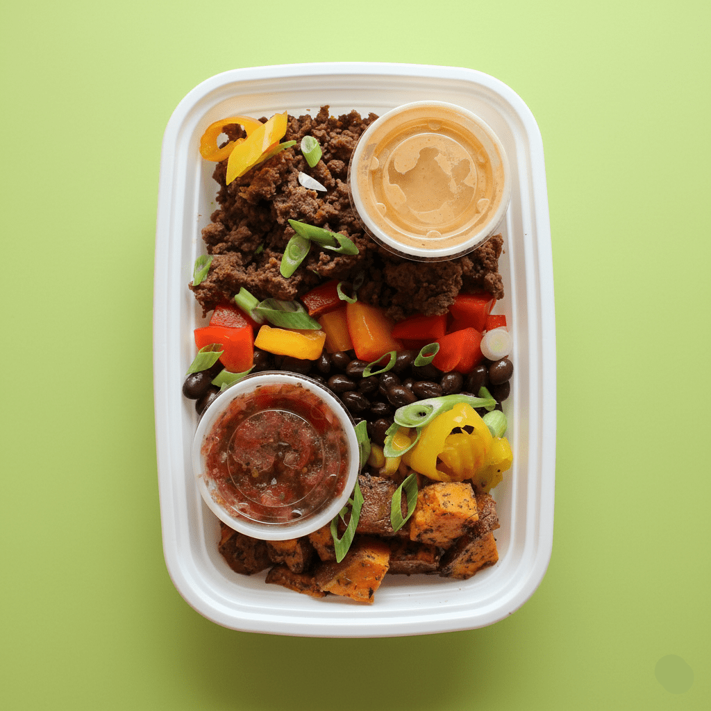 Beef Burrito Bowl - Last Summer Catering