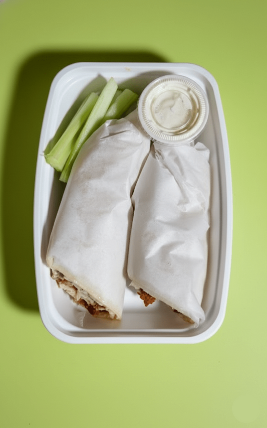 Buffalo Chicken Wrap - Last Summer Catering
