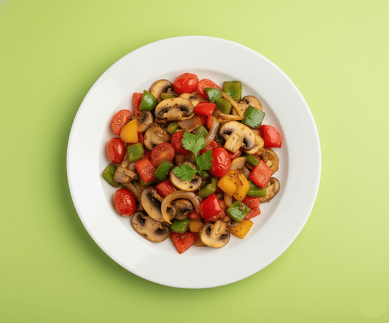 Veggie Stir-Fry halal prepared meal from Last Summer Catering ready to heat and eat