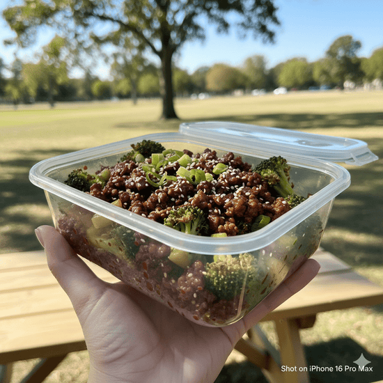 Korean Ground Beef & Broccoli - Last Summer Catering