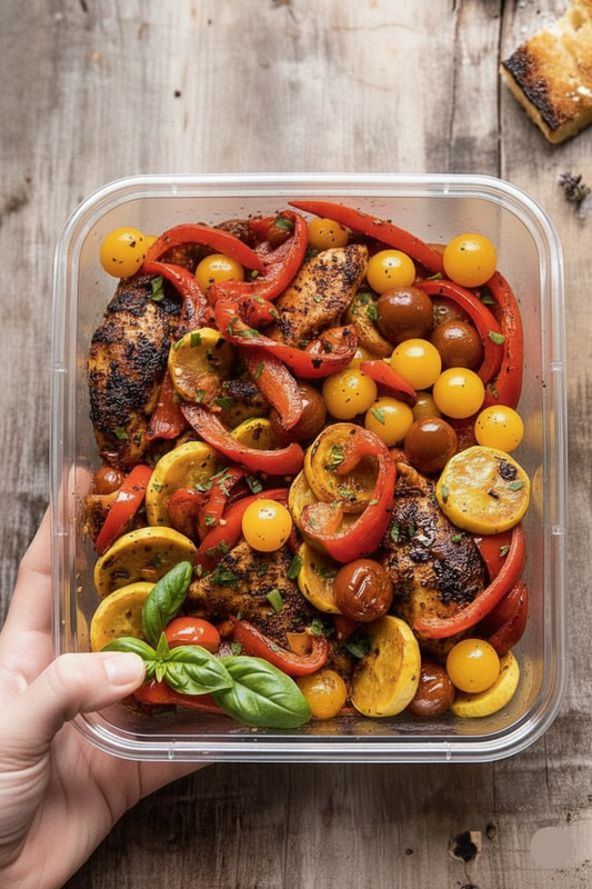Lemon Pepper Chicken halal prepared meal from Last Summer Catering ready to heat and eat