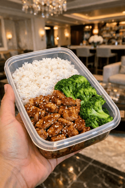 Teriyaki Chicken with White Rice & Broccoli - Last Summer Catering
