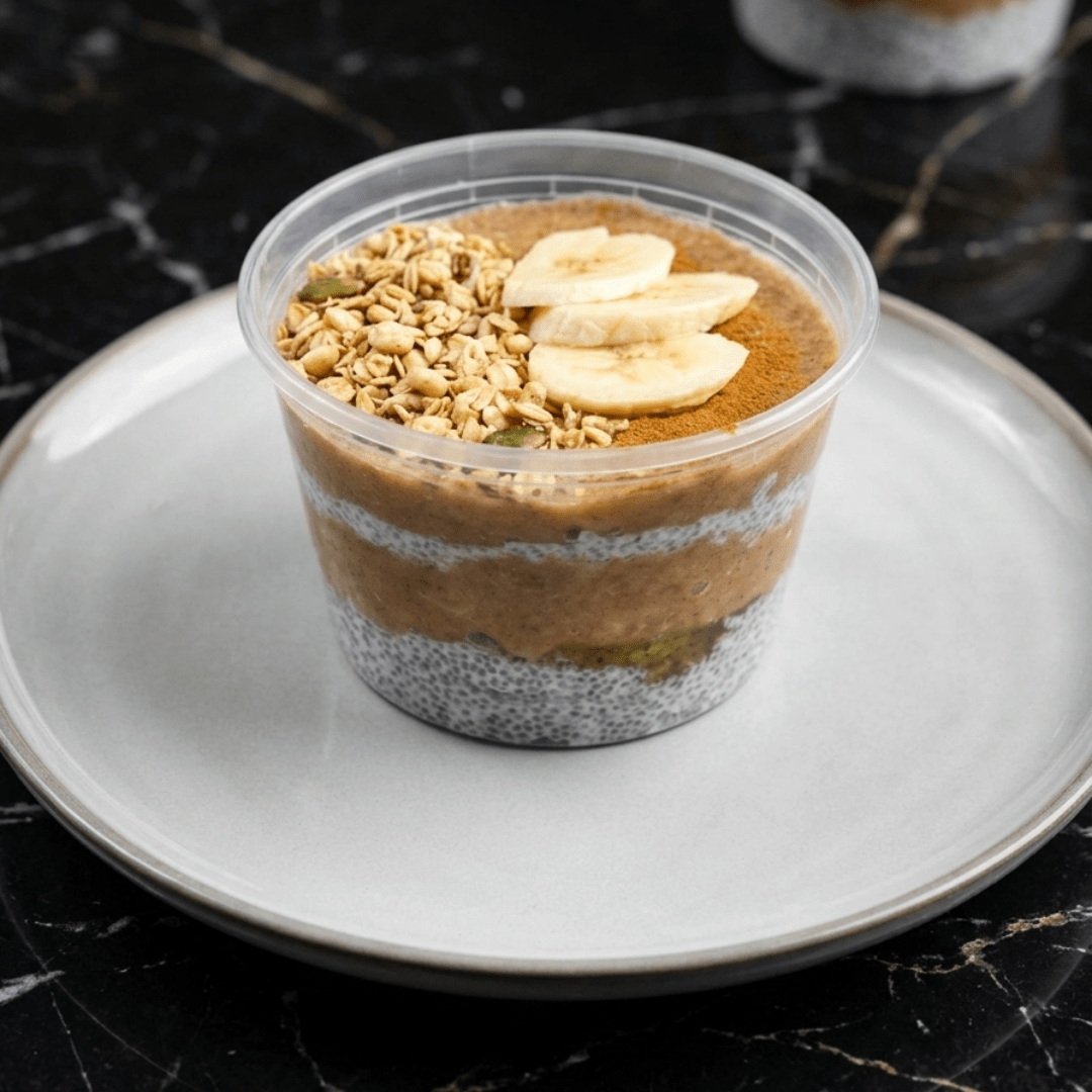 Banana Chia Pudding - Last Summer Catering