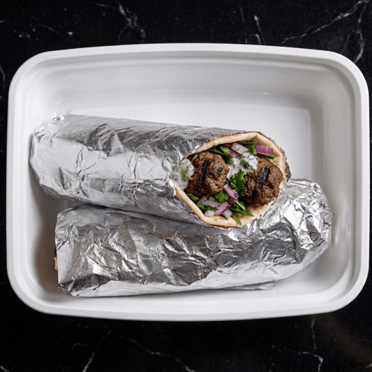 Beef Kofte Wrap - Last Summer Catering