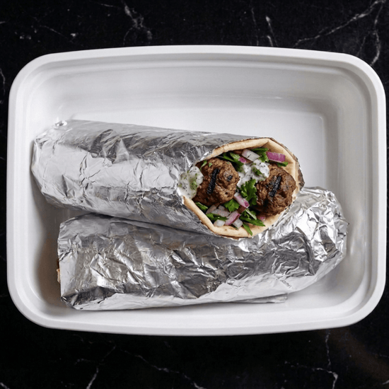 Beef Kofte Wrap - Last Summer Catering