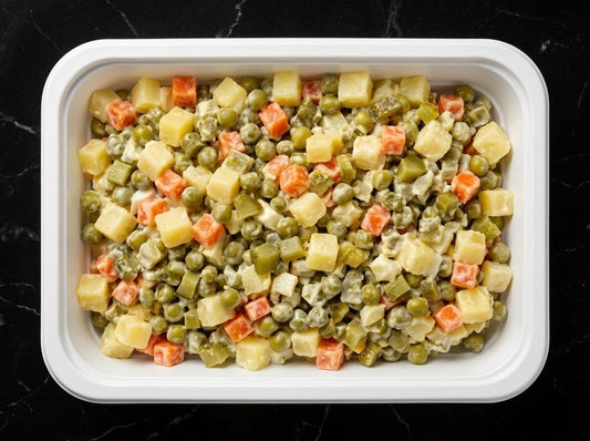 Russian Potato Salad (Olivier) - Last Summer Catering
