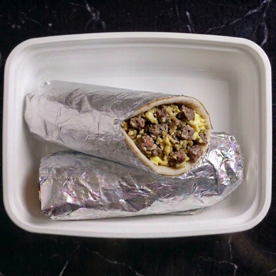 Steak and Egg Breakfast Wrap
